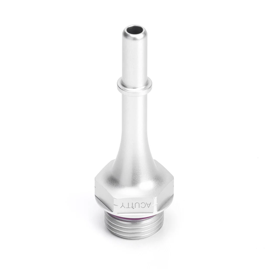 5/16" Quick-Connect to -8 O-Ring Boss (ORB) Adapter, 62mm flange to tip - Image 4