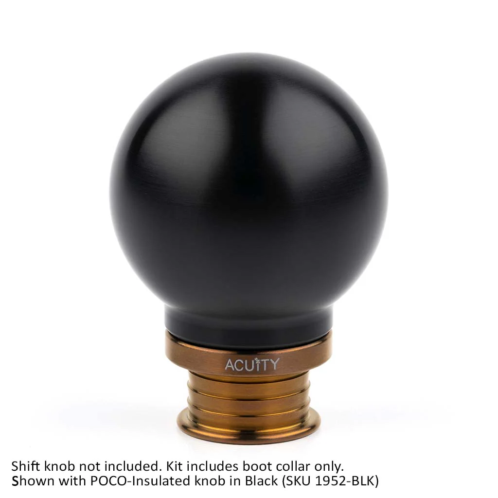 Burnt Gold Titanium Shift Boot Collar for POCO Shift Knobs - Image 9