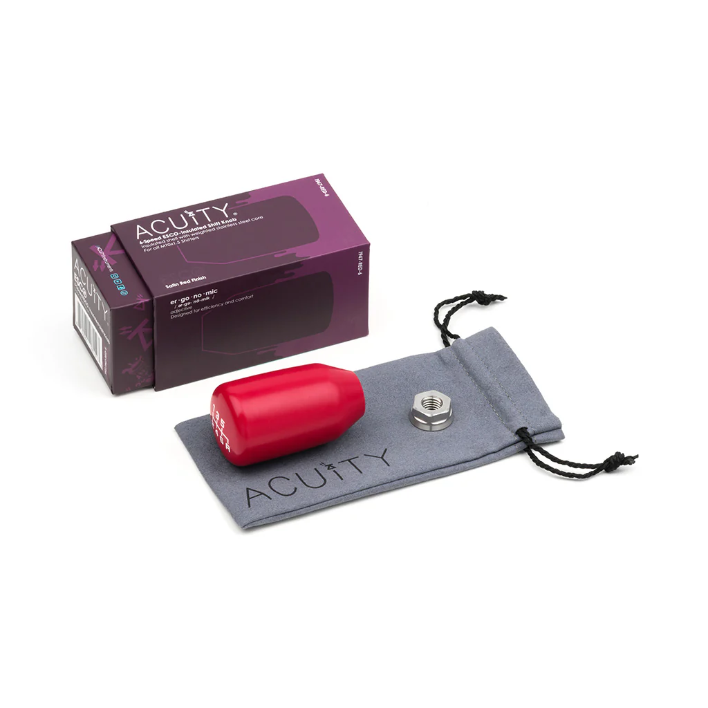 ESCO-Insulated 6-Speed Shift Knob in Red (M10X1.5) - Image 3
