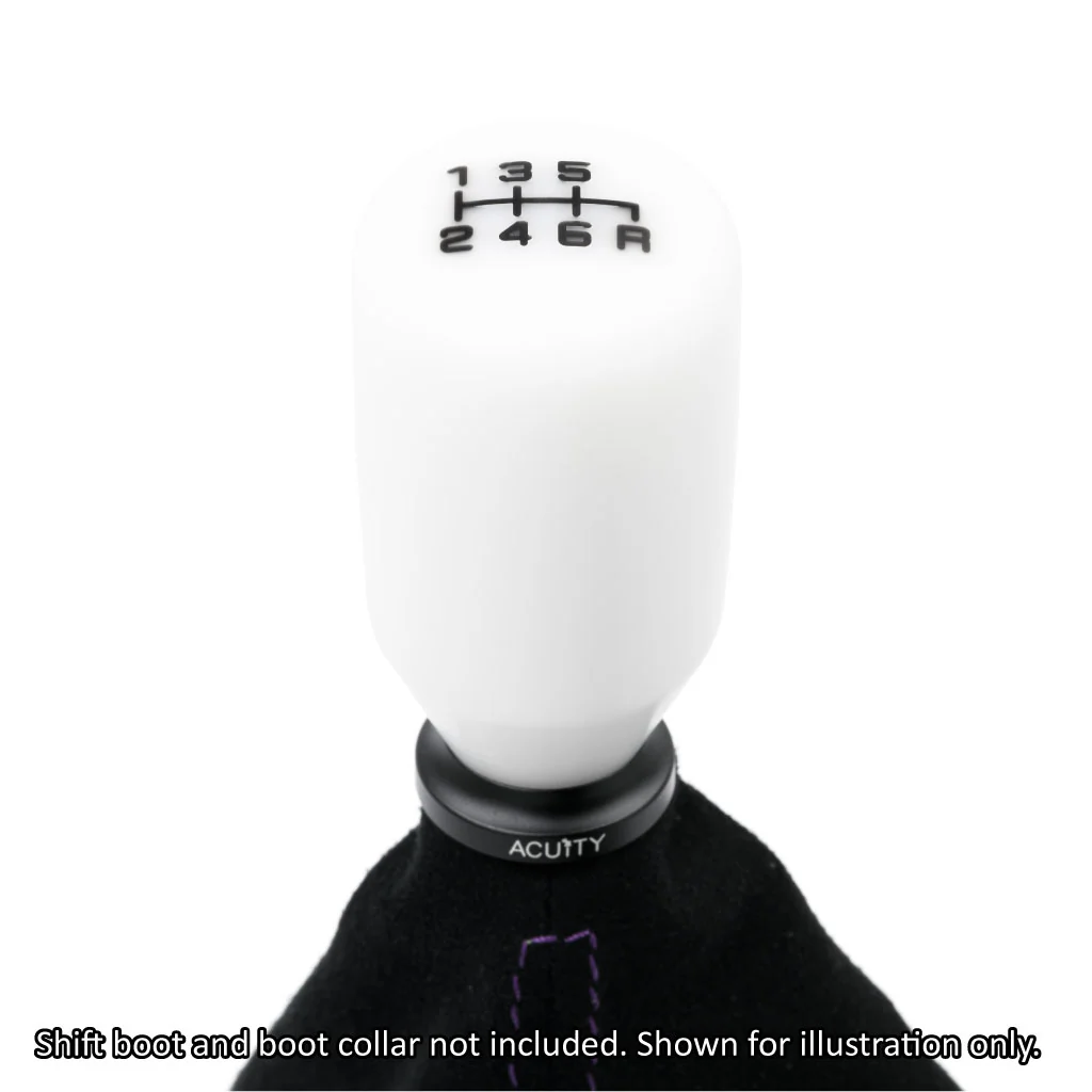 ESCO-Insulated 6-Speed Shift Knob in White (M10X1.5) - Image 6