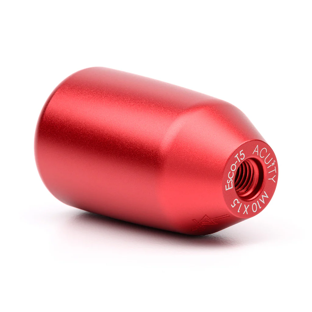ESCO-T5 5-Speed Shift Knob in Satin Red Finish (M10x1.5) - Image 5