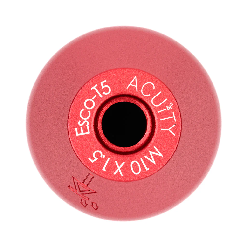 ESCO-T5 5-Speed Shift Knob in Satin Red Finish (M10x1.5) - Image 8