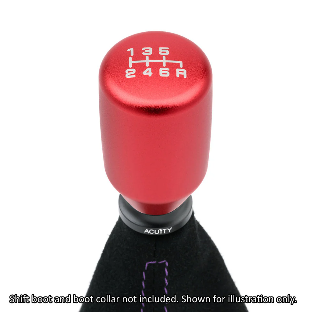 ESCO-T6 Shift Knob in Satin Red Finish (M10X1.5) - Image 3