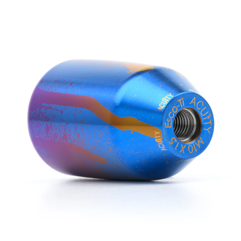 ESCO-Ti Shift Knob in Splatter Titanium Finish (M10X1.5) - Image 7