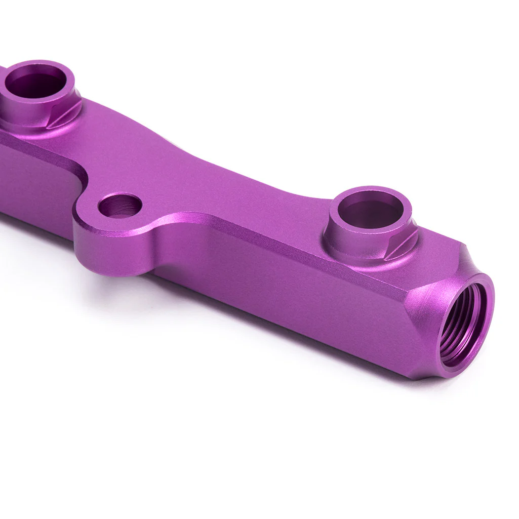 K-Series Fuel Rail in Satin Purple Finish - Image 10