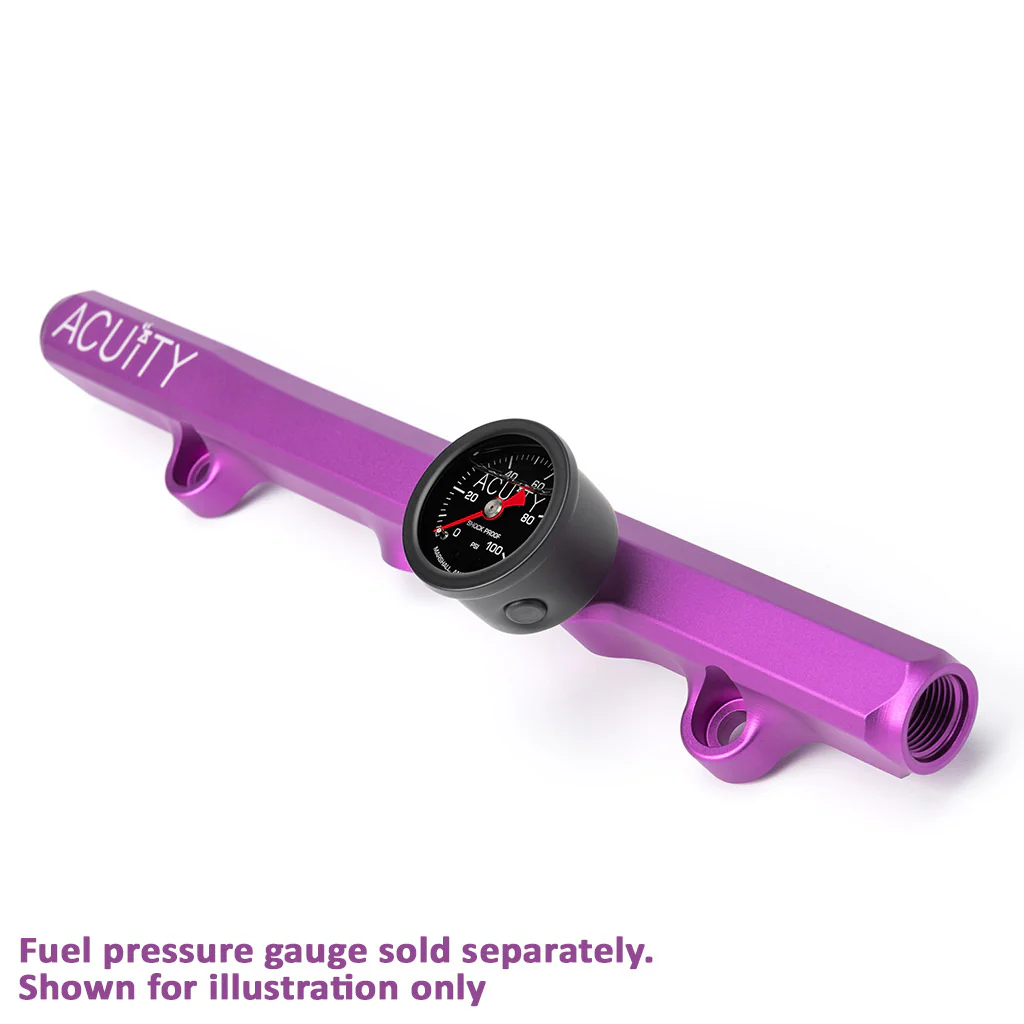 K-Series Fuel Rail in Satin Purple Finish - Image 16