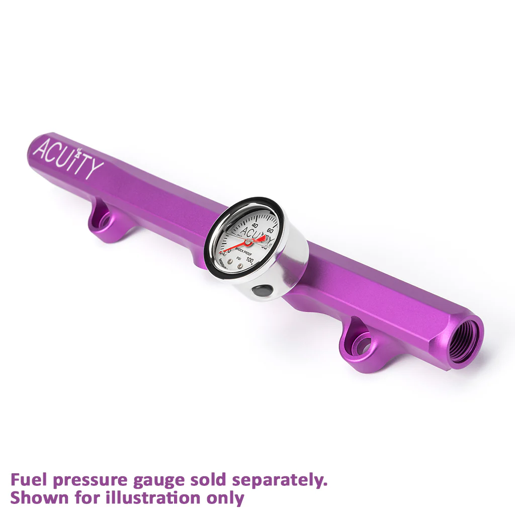 K-Series Fuel Rail in Satin Purple Finish - Image 17