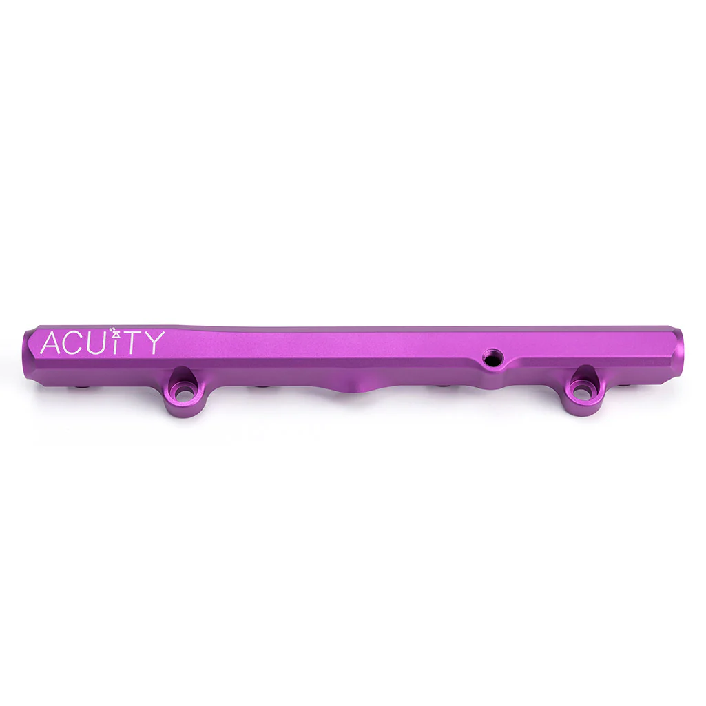 K-Series Fuel Rail in Satin Purple Finish - Image 9