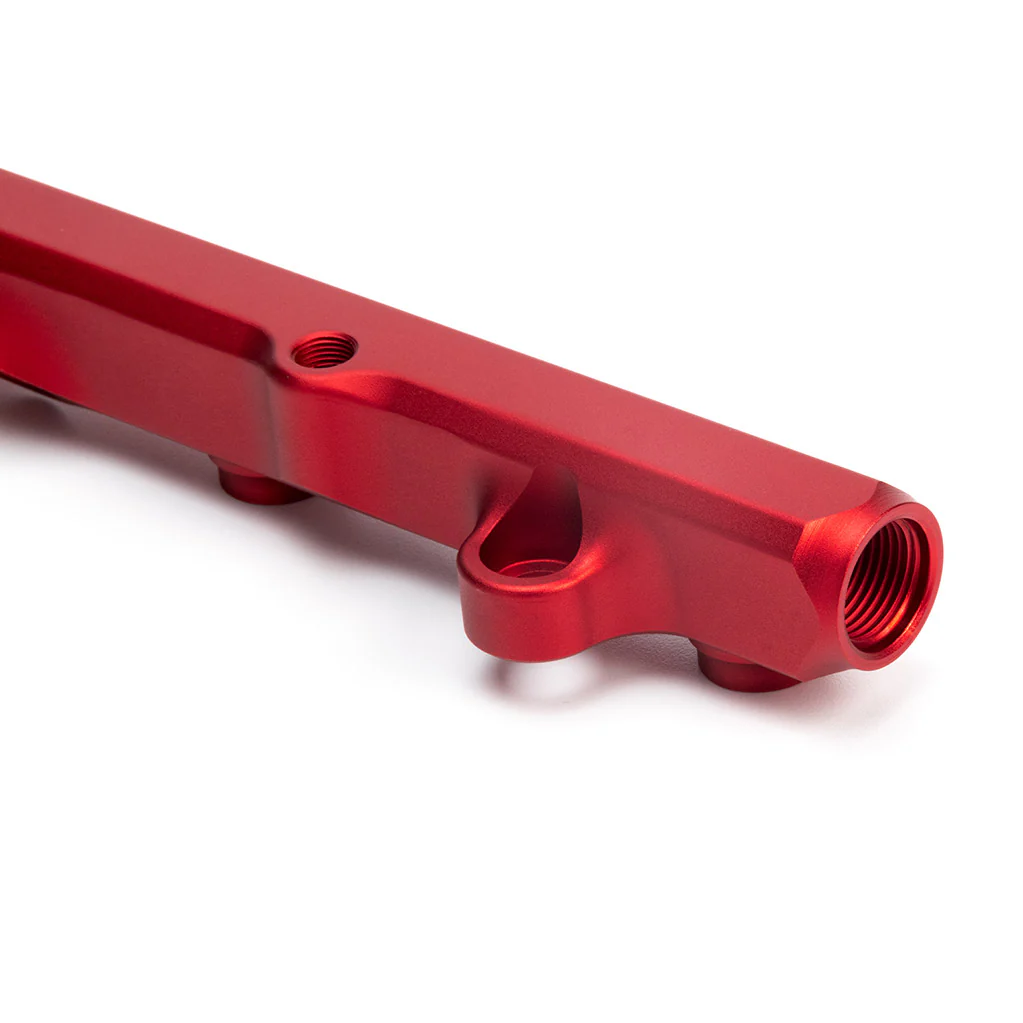 K-Series Fuel Rail in Satin Red Finish - Image 12