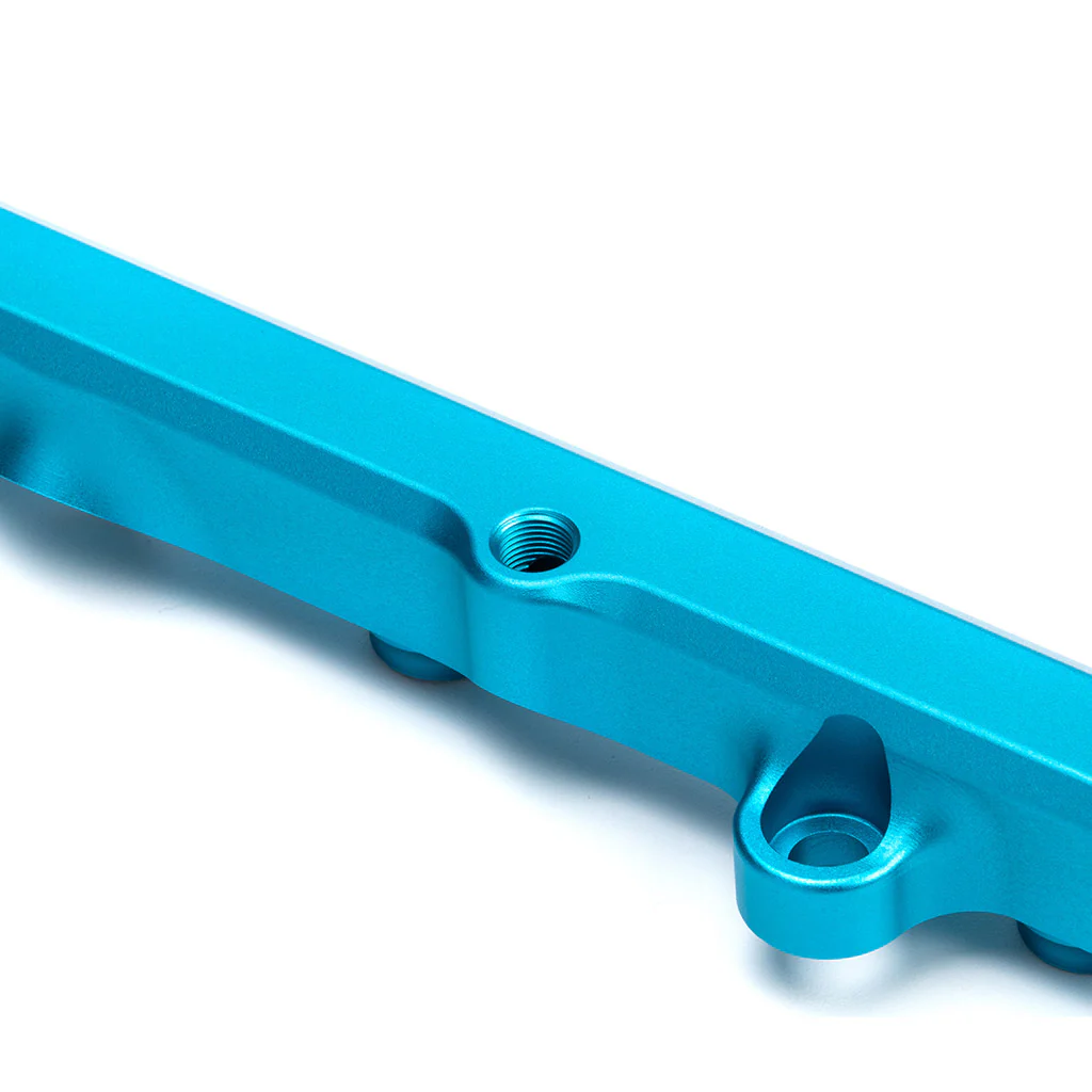 K-Series Fuel Rail in Satin Teal Finish - Image 8