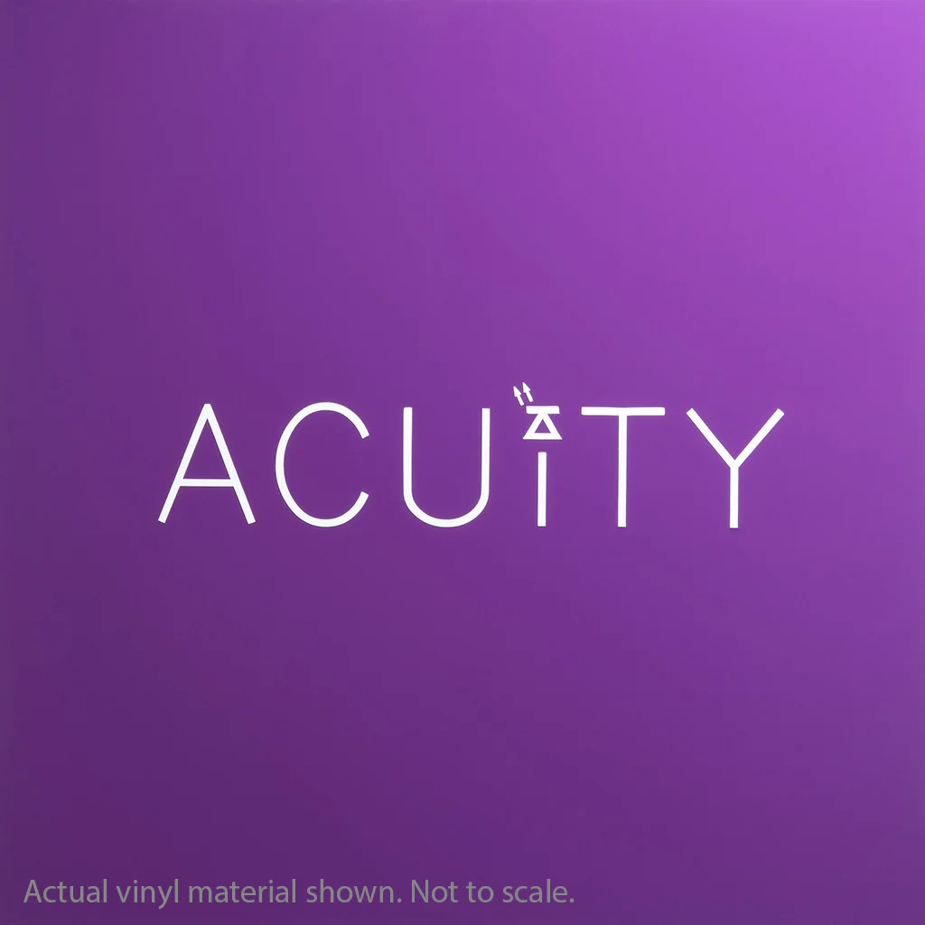 Matte Purple Windshield Banner - Image 2