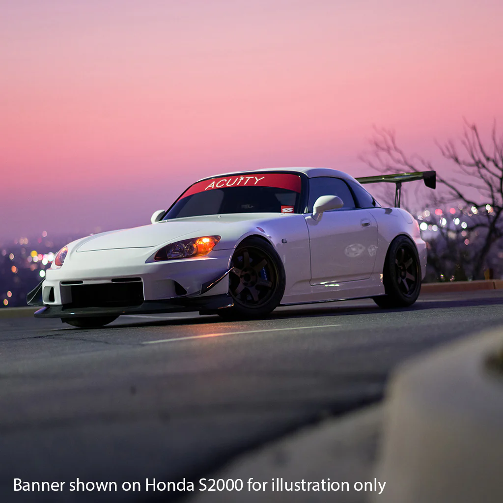 Matte Red Windshield Banner - Image 5