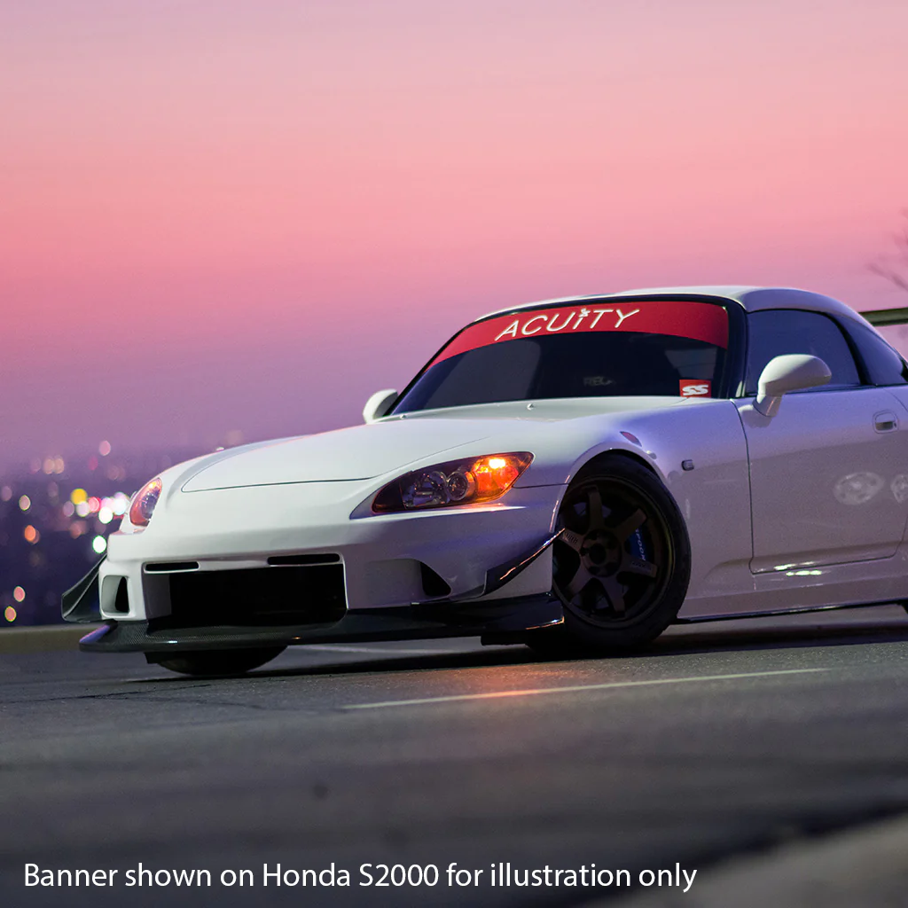 Matte Red Windshield Banner - Image 7