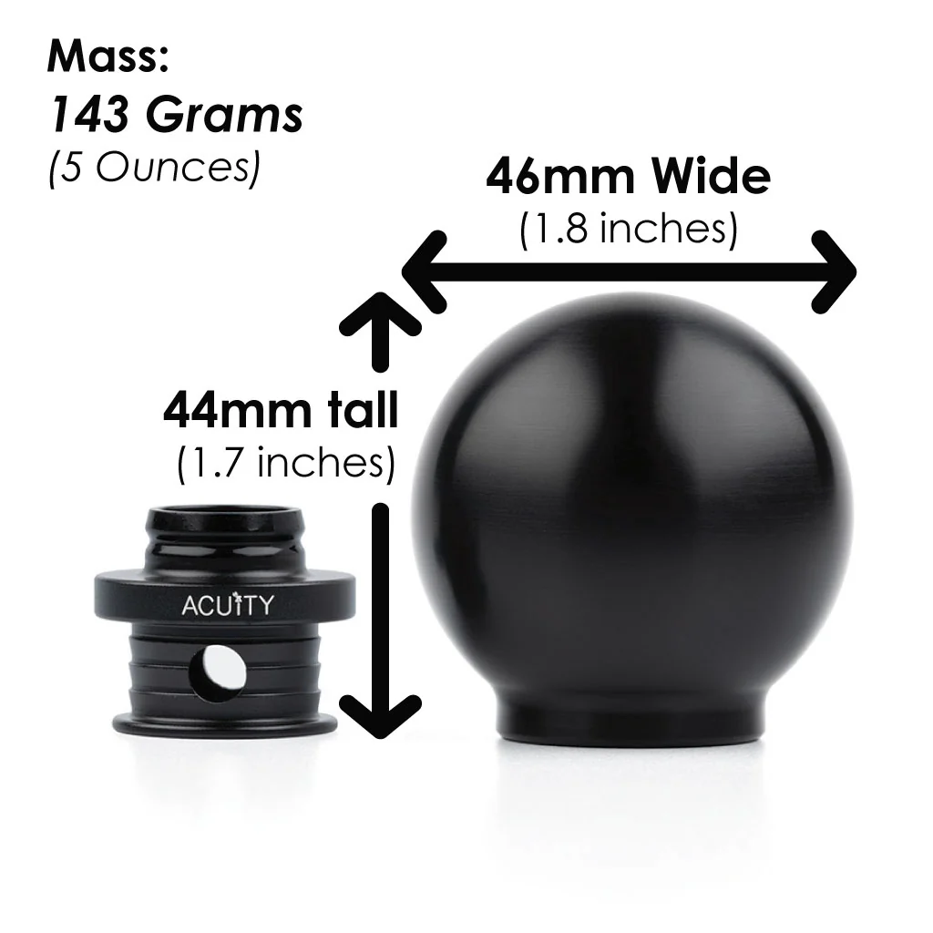POCO Insulated Low-Profile Shift Knob in Black (M10X1.5) - Image 11