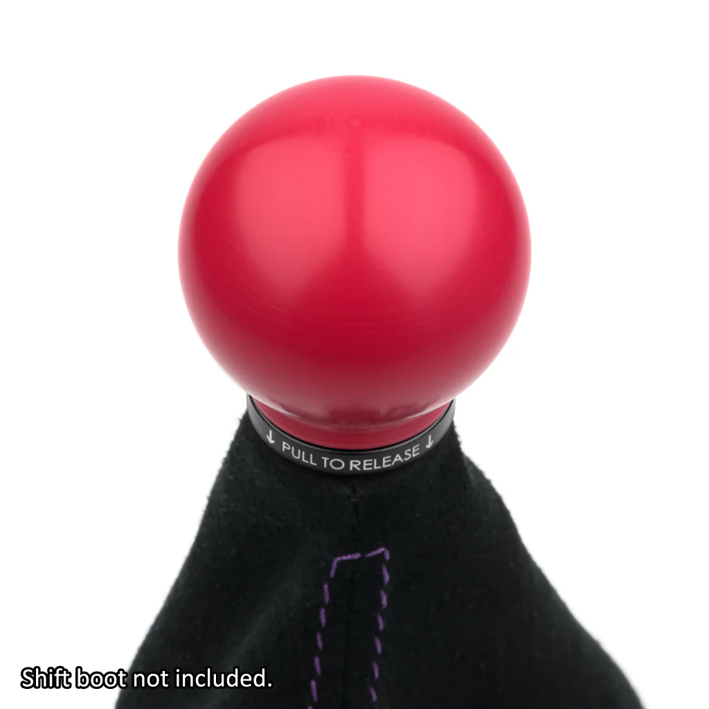 POCO Insulated Low-Profile Shift Knob in Red (M10X1.5) - Image 2