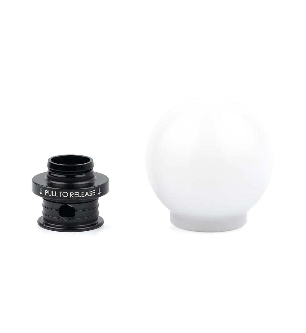 POCO Insulated Low-Profile Shift Knob in White (M10X1.5) - Image 18