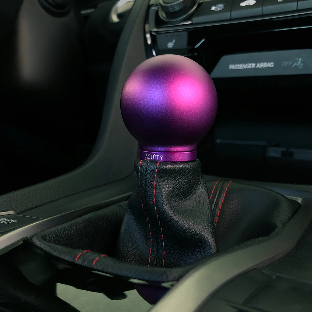 POCO Low-Profile Shift Knob in Satin Purple Finish (M10X1.5) - Image 12