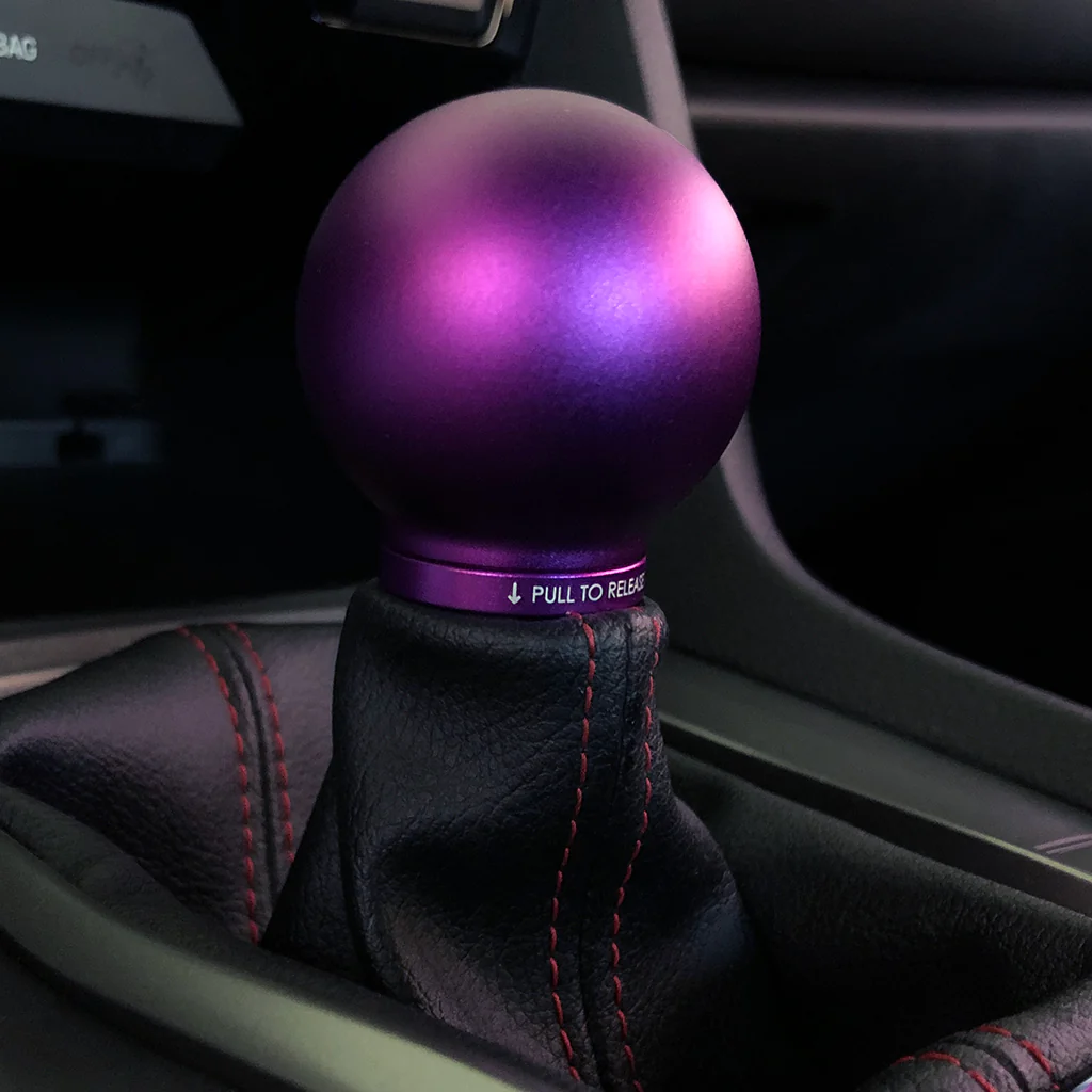 POCO Low-Profile Shift Knob in Satin Purple Finish (M10X1.5) - Image 14