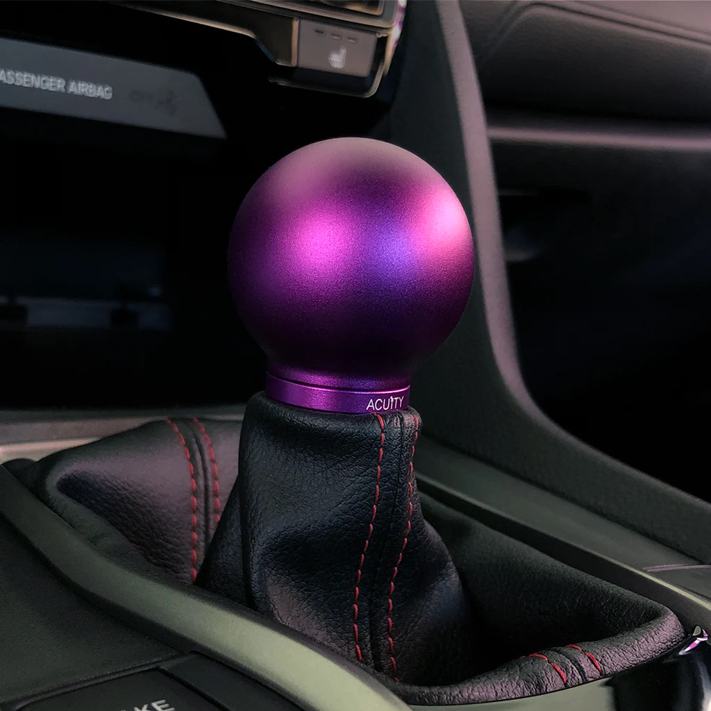 POCO Low-Profile Shift Knob in Satin Purple Finish (M10X1.5) - Image 16