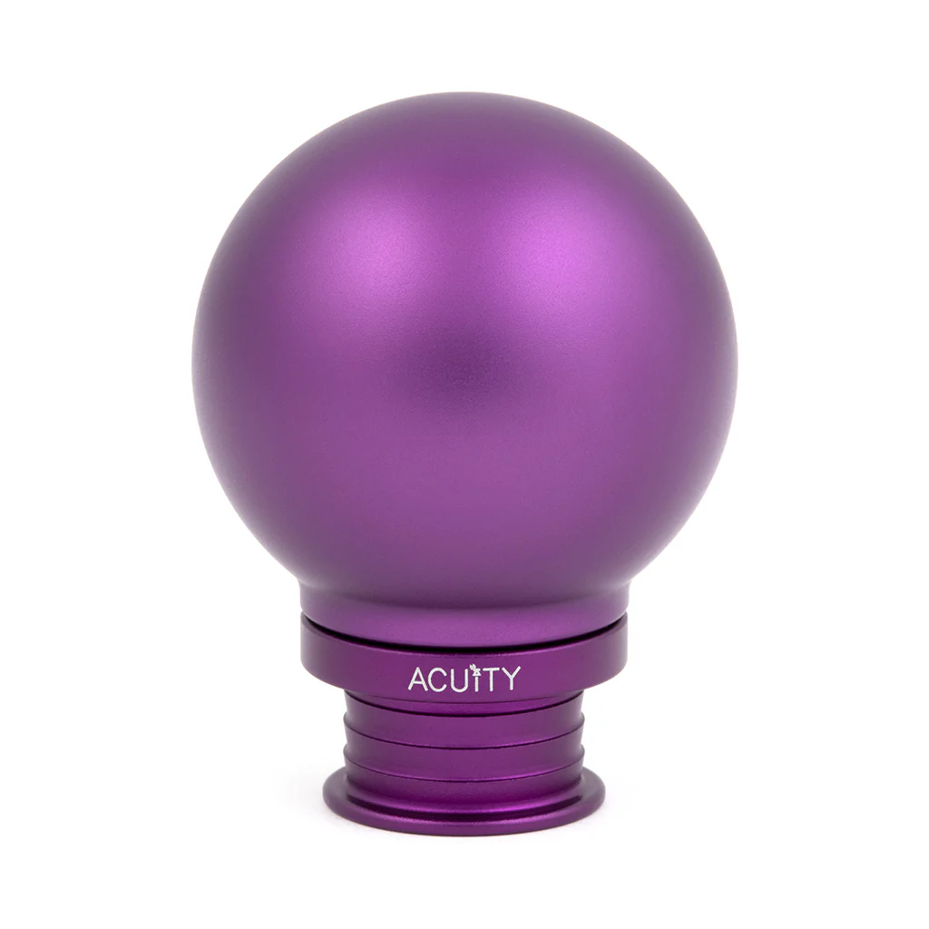 POCO Low-Profile Shift Knob in Satin Purple Finish (M10X1.5) - Image 2