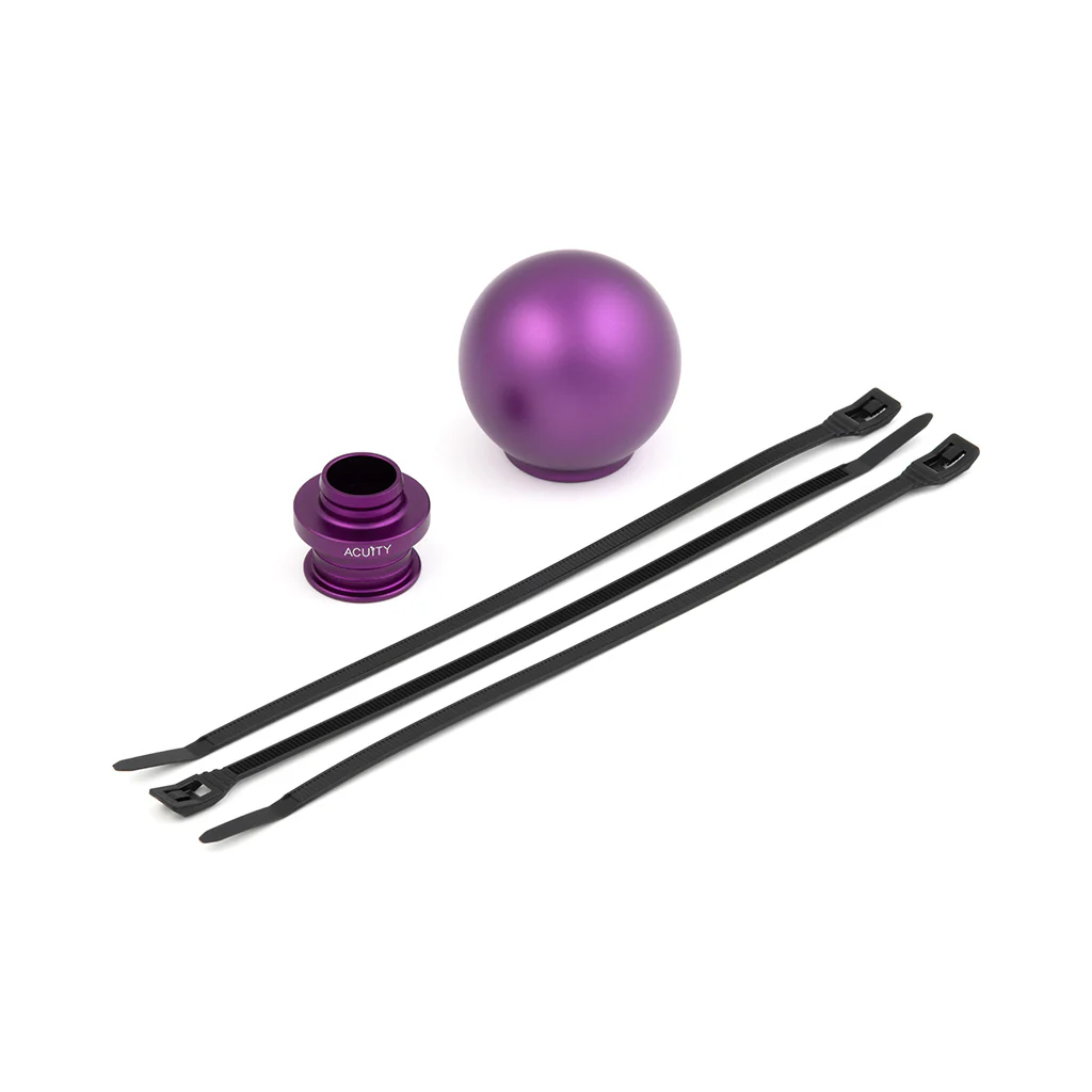 POCO Low-Profile Shift Knob in Satin Purple Finish (M10X1.5) - Image 5