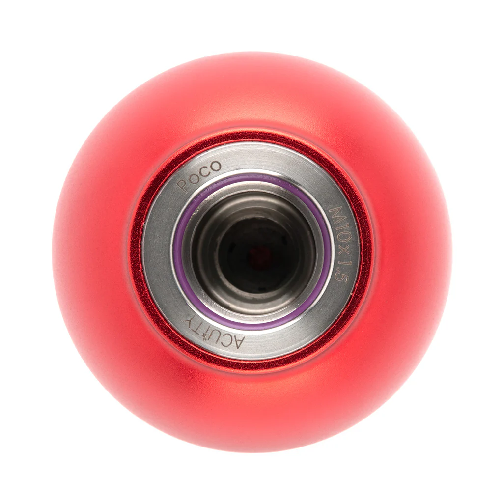 POCO Low-Profile Shift Knob in Satin Red Finish (M10X1.5) - Image 11