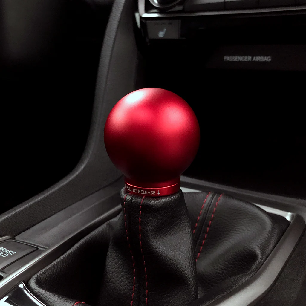 POCO Low-Profile Shift Knob in Satin Red Finish (M10X1.5) - Image 12