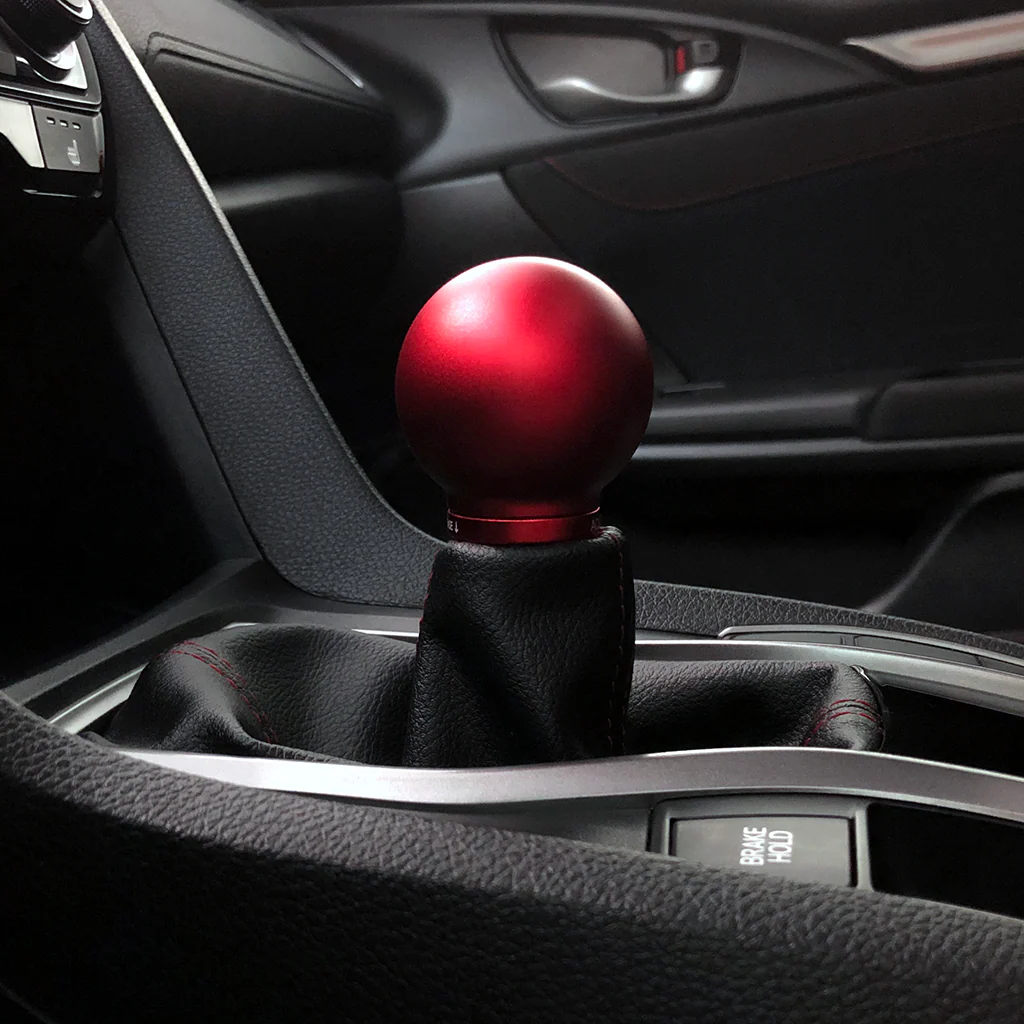 POCO Low-Profile Shift Knob in Satin Red Finish (M10X1.5) - Image 13