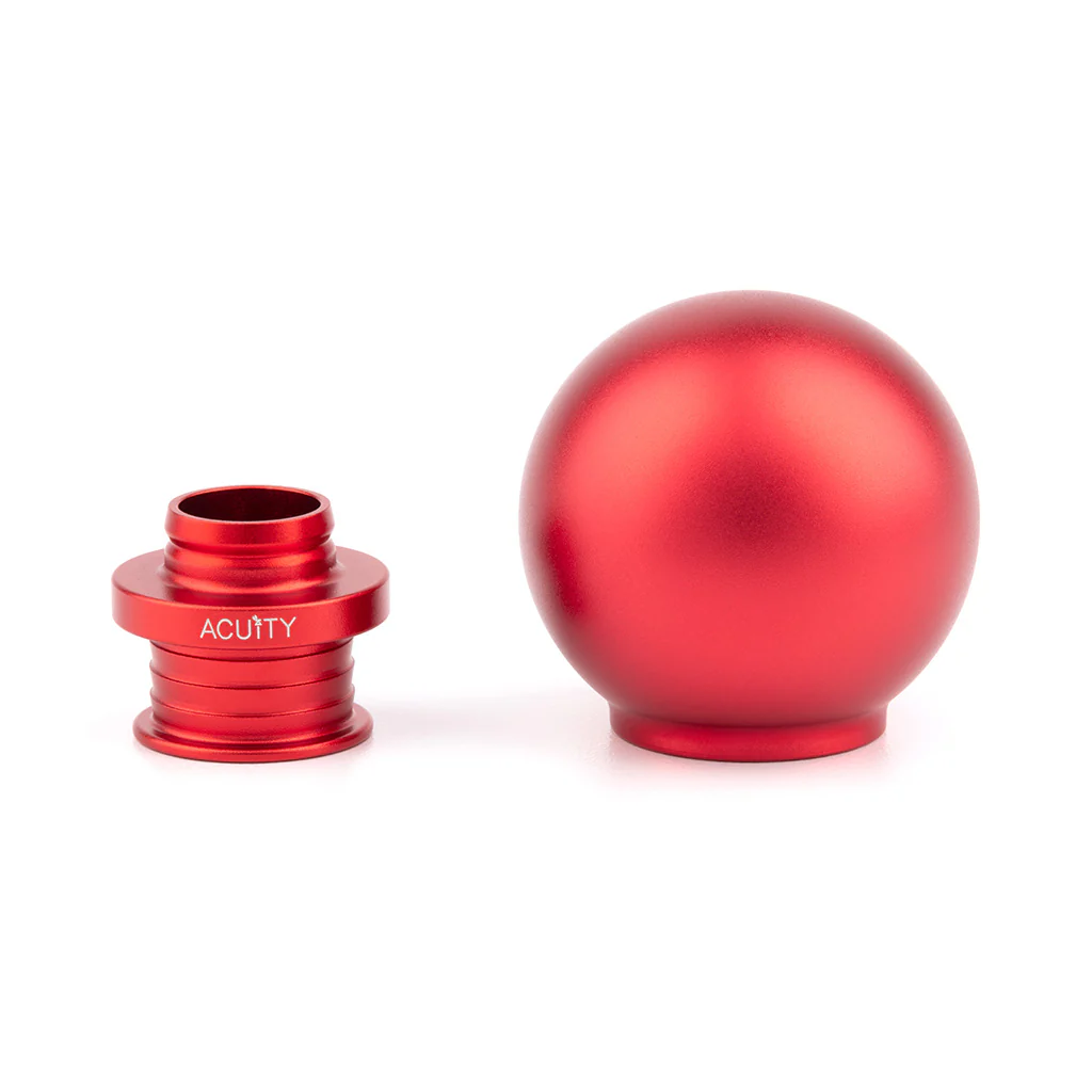 POCO Low-Profile Shift Knob in Satin Red Finish (M10X1.5) - Image 21