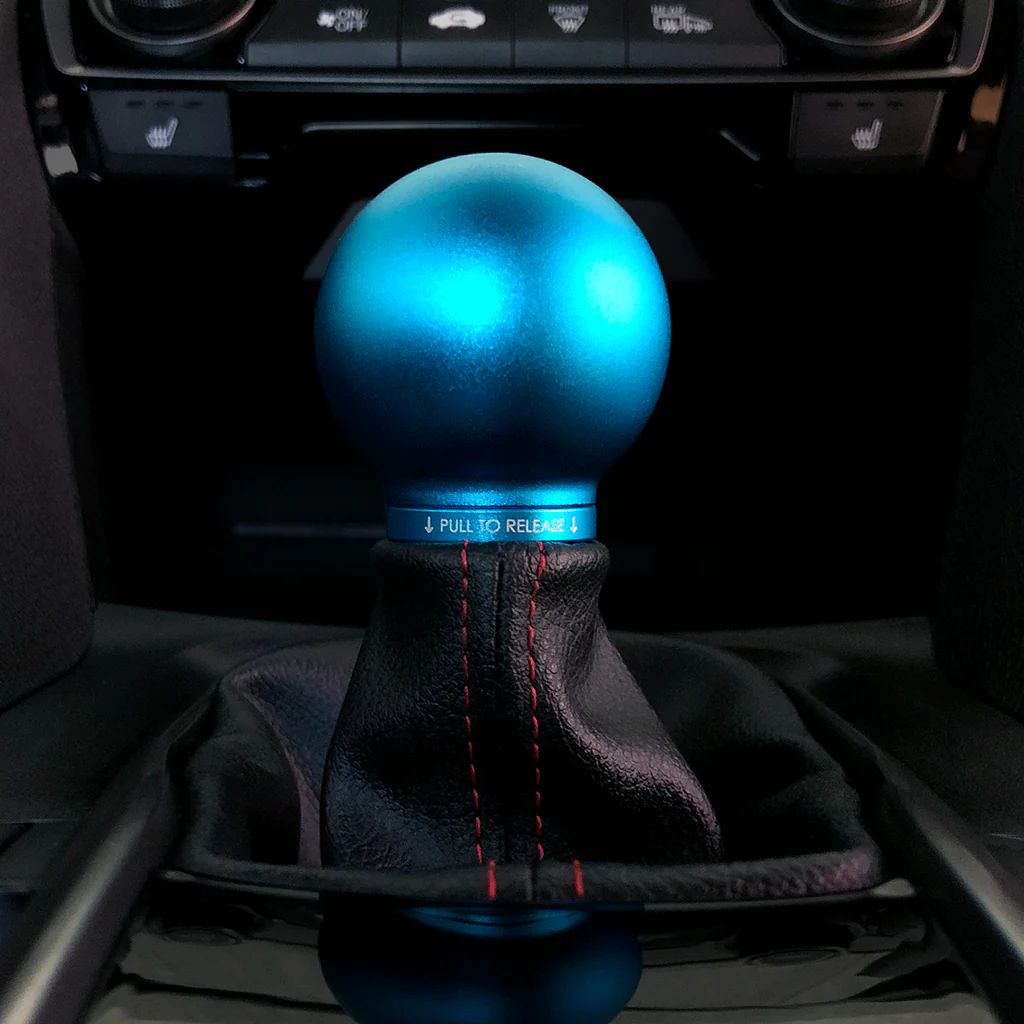 POCO Low-Profile Shift Knob in Satin Teal Finish (M10X1.5) - Image 11
