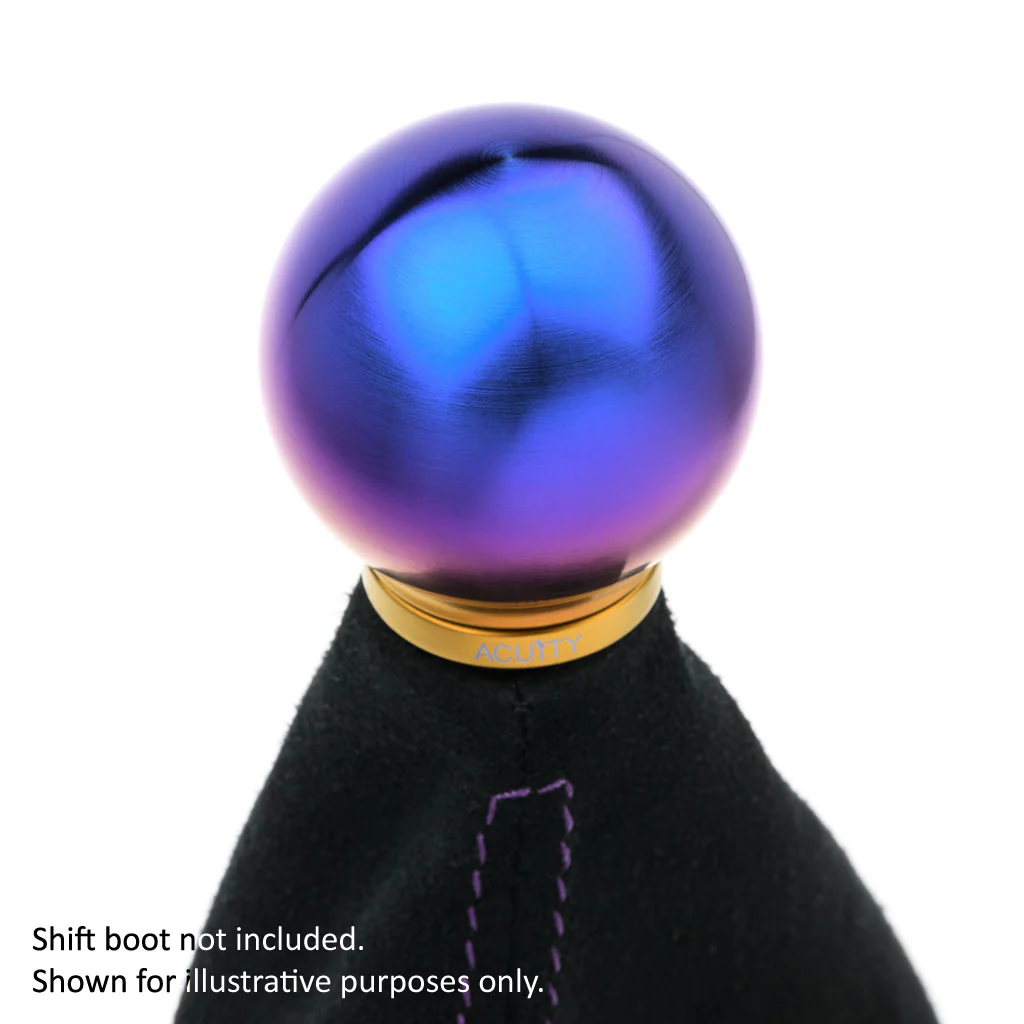 POCO-Ti Low Profile Shift Knob in Burnt Titanium Finish (M10x1.5) - Image 10