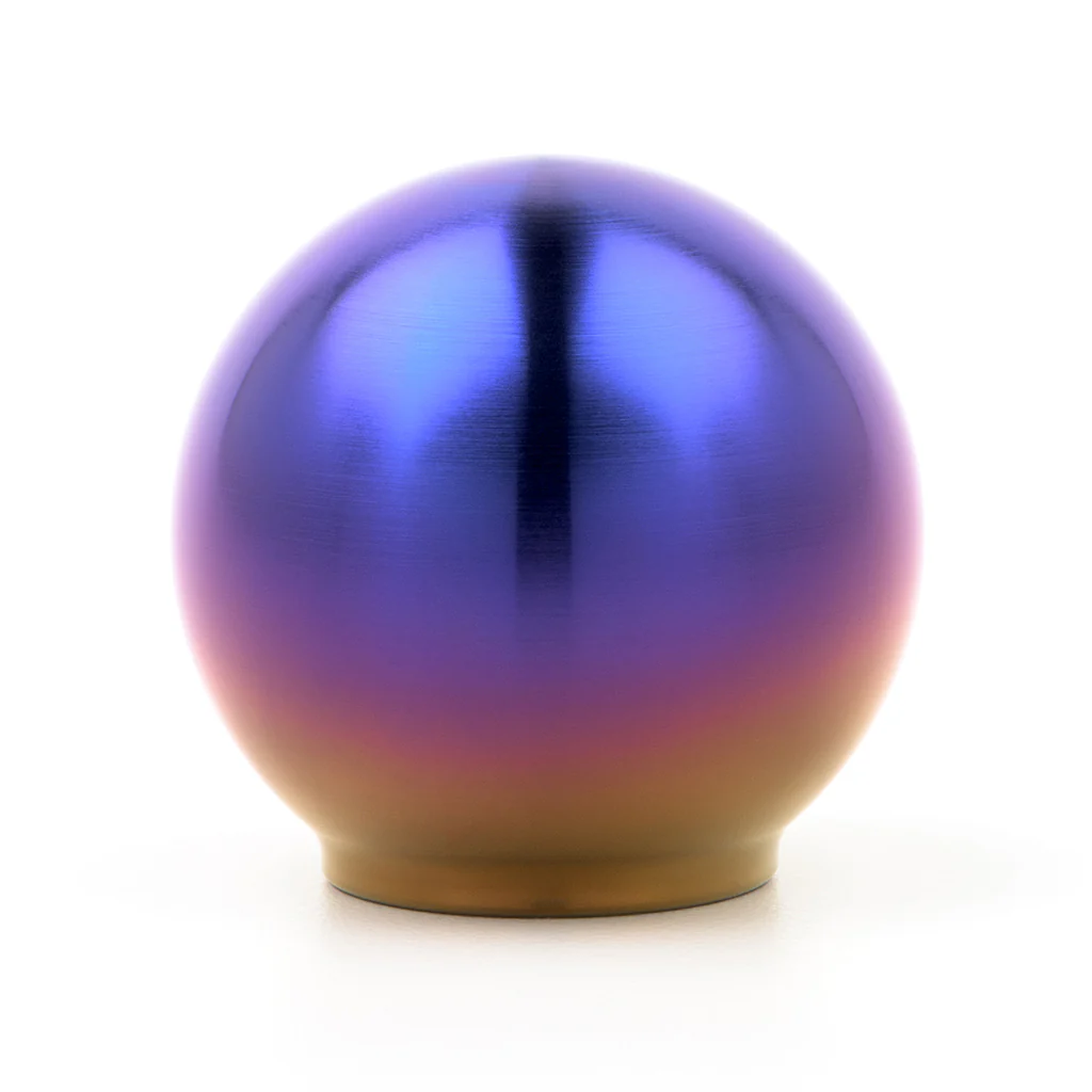 POCO-Ti Low Profile Shift Knob in Burnt Titanium Finish (M10x1.5) - Image 7