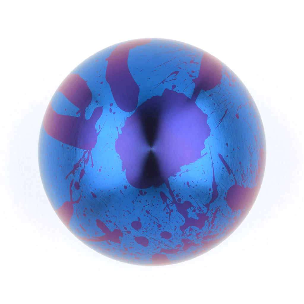 POCO-Ti Low Profile Shift Knob in Splatter Titanium Finish (M10x1.5) - Image 11