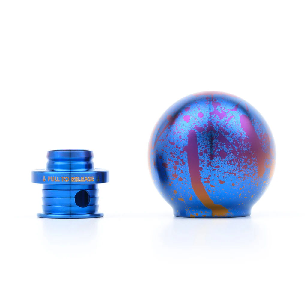 POCO-Ti Low Profile Shift Knob in Splatter Titanium Finish (M10x1.5) - Image 23