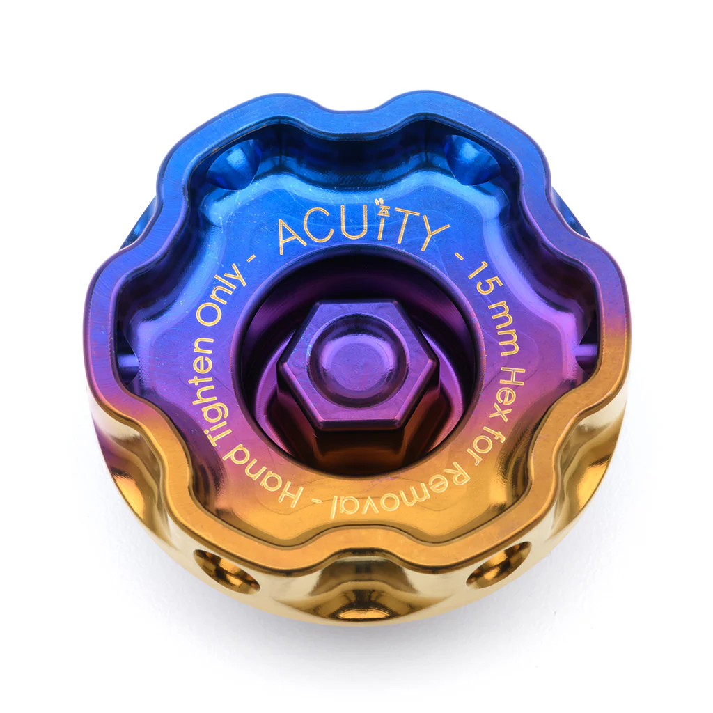 Podium-Ti Oil Cap in Burnt Titanium Finish for Hondas/Acuras - Image 12