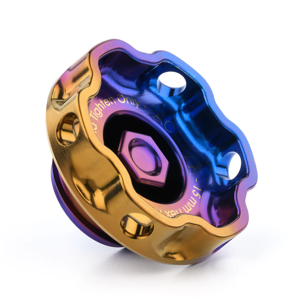 Podium-Ti Oil Cap in Burnt Titanium Finish for Hondas/Acuras - Image 8
