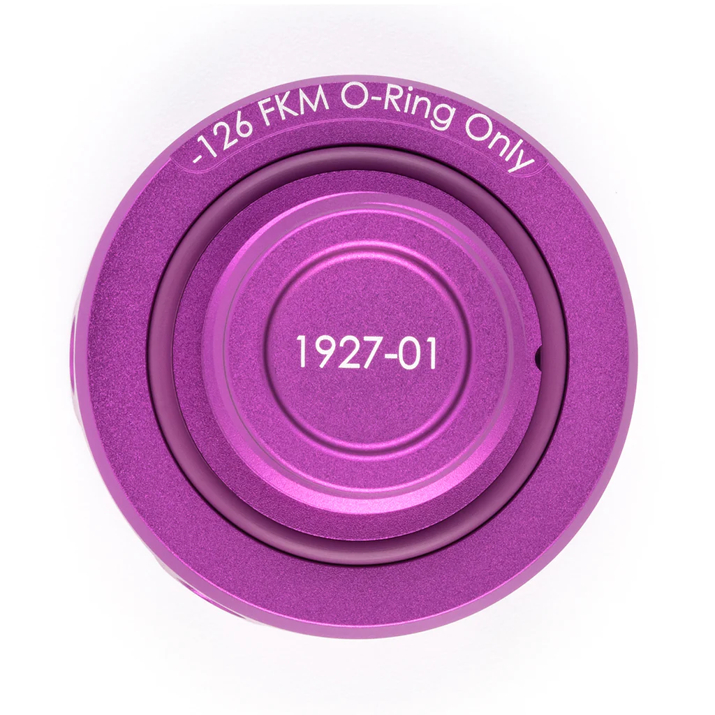 Podium Oil Cap in Satin Purple for Hondas/Acuras - Image 6