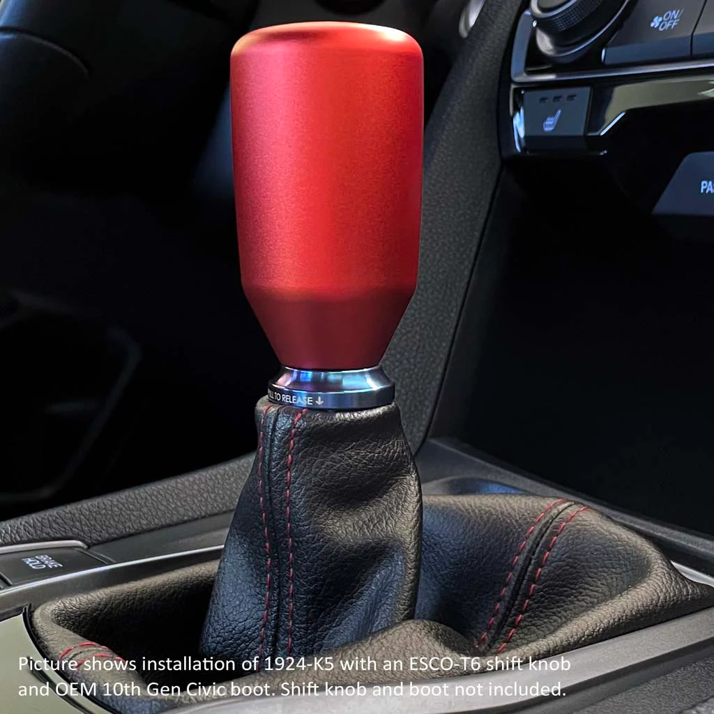 Shift Boot Collar Upgrade (Burnt Titanium Finish) - Image 10