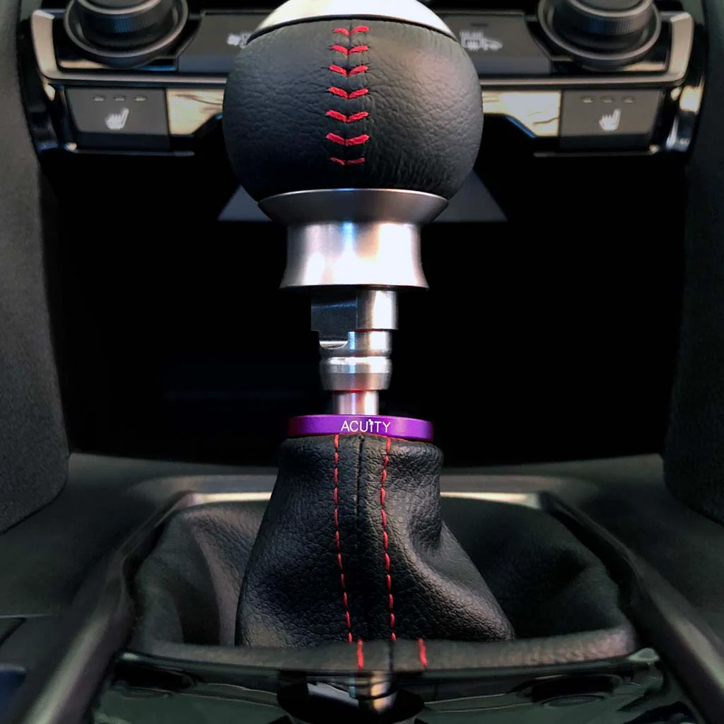 Shift Boot Collar Upgrade (Satin Purple Aluminum Finish) - Image 16