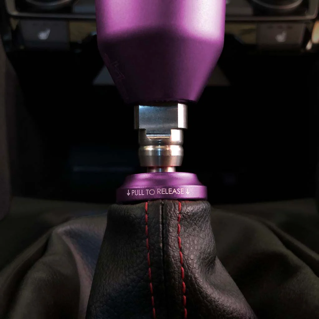 Shift Boot Collar Upgrade (Satin Purple Aluminum Finish) - Image 18