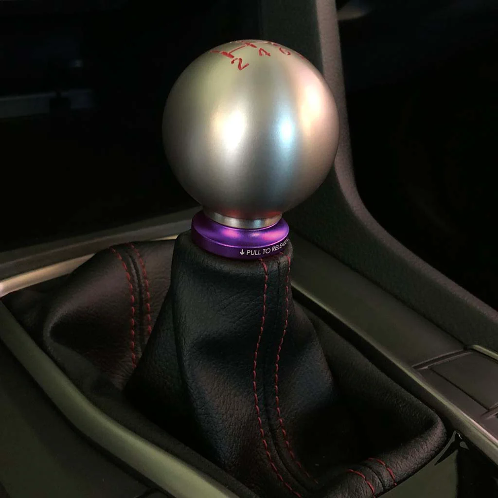 Shift Boot Collar Upgrade (Satin Purple Aluminum Finish) - Image 22