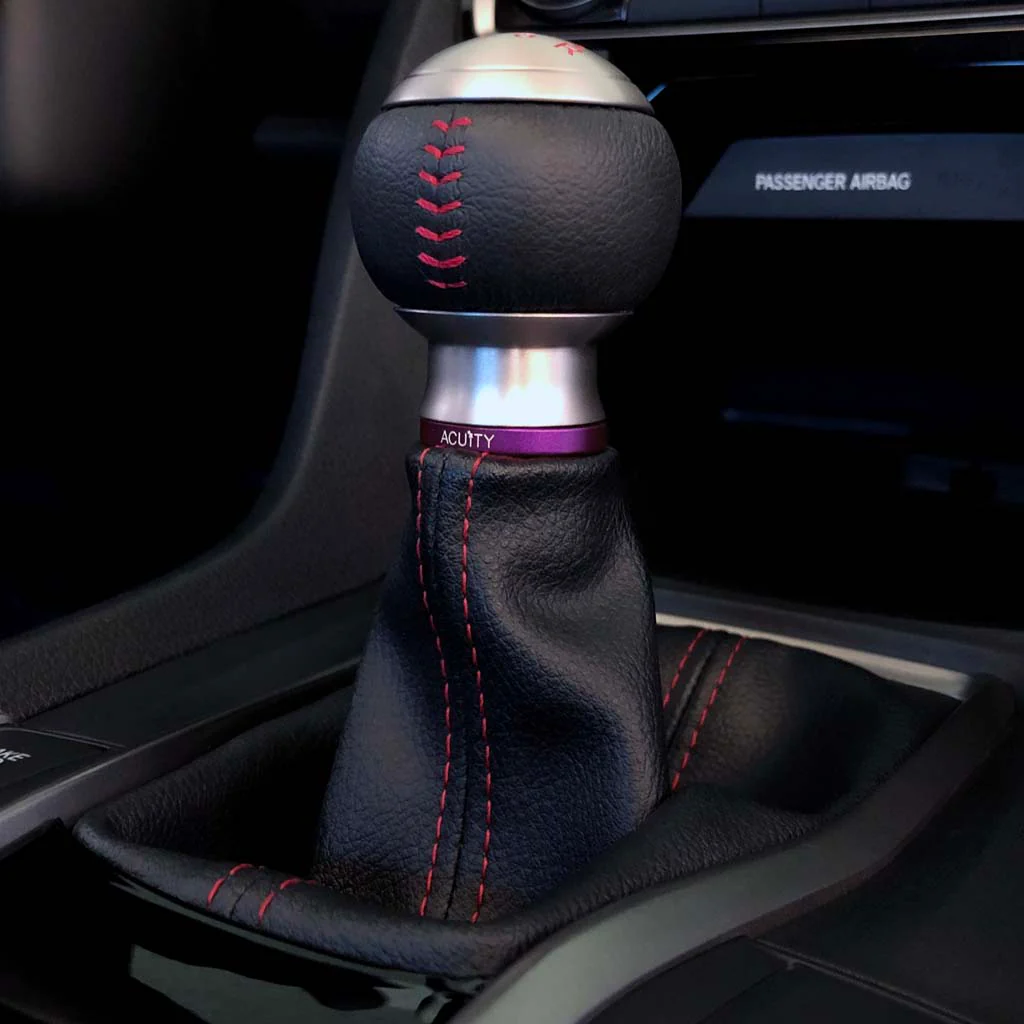 Shift Boot Collar Upgrade (Satin Purple Aluminum Finish) - Image 9