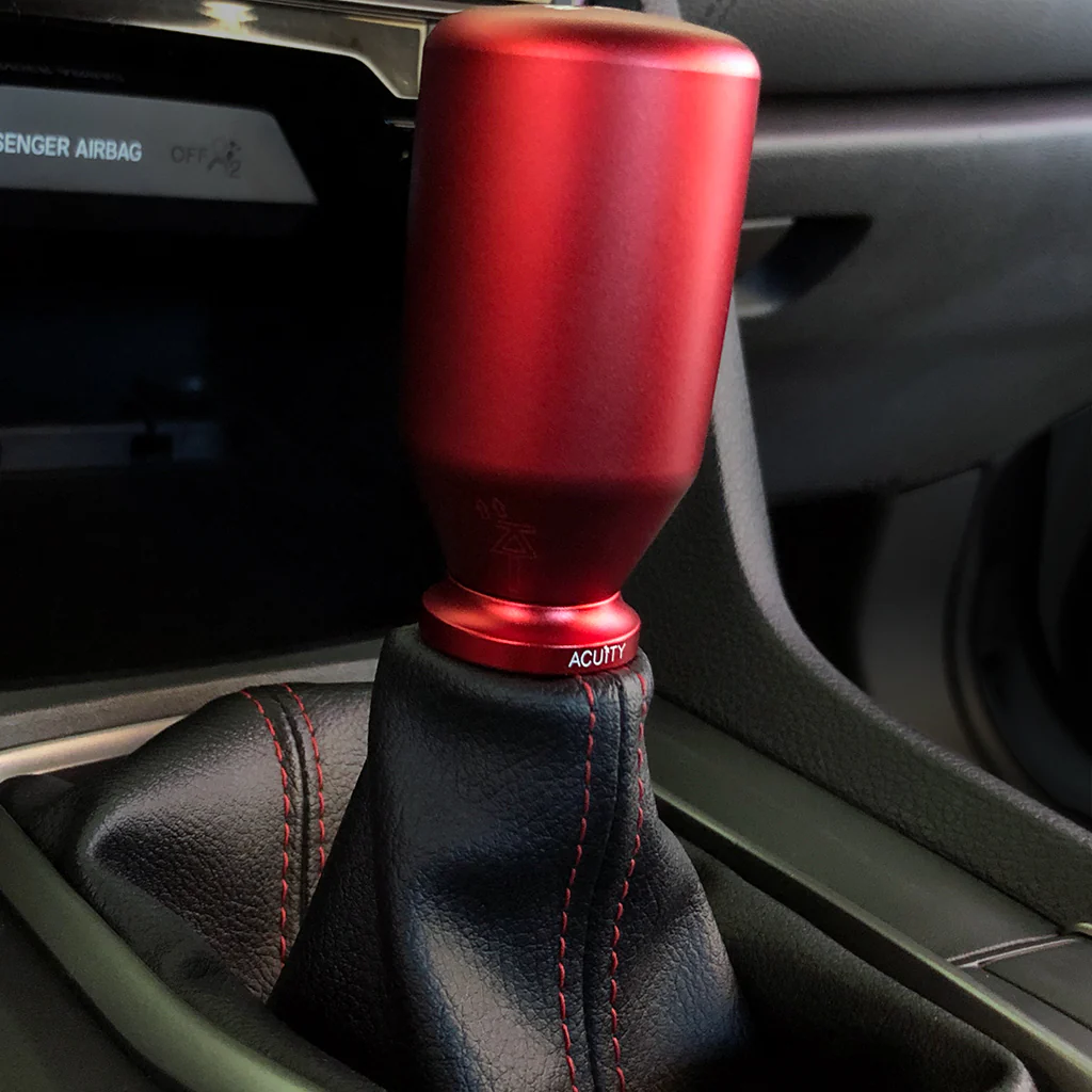 Shift Boot Collar Upgrade (Satin Red Aluminum Finish) - Image 11