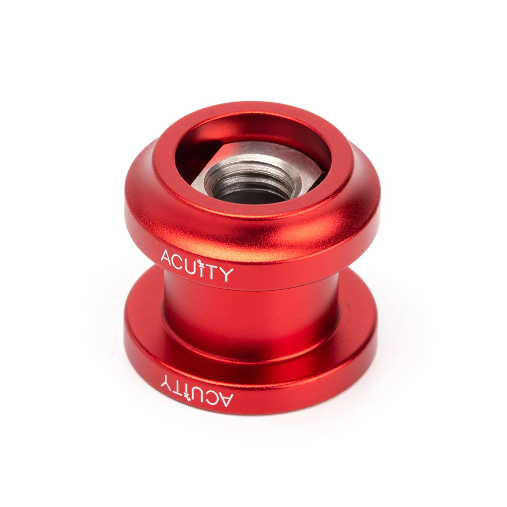 Shift Boot Collar Upgrade (Satin Red Aluminum Finish) - Image 5